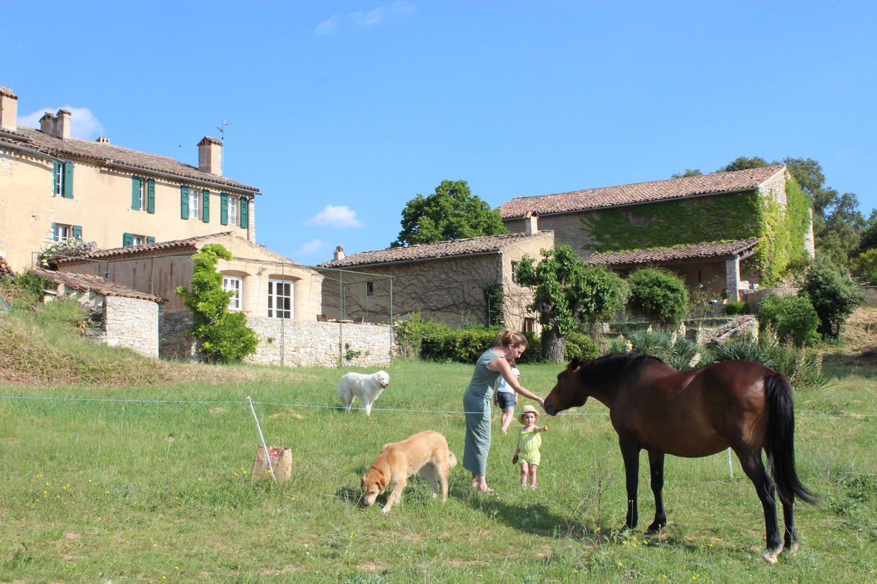 Domaine De La Blaque - B&B Varages Bagian luar foto